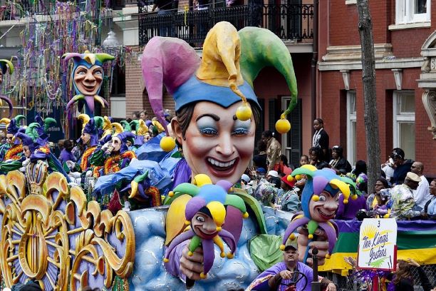 New Orleans Mardi Gras winter trips from dallas