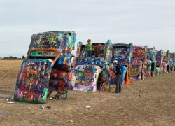 Cadillac Ranch Amarillo Texas Trips from Dallas