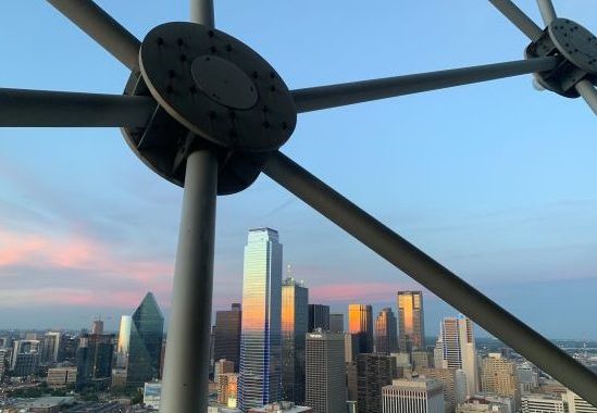3. Reunion Tower Dallas Sunset