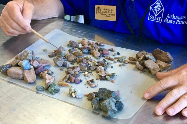 Crater of Diamonds Arkansas trips from Dallas