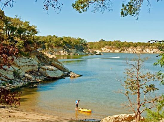 Eisenhower state park beach Dallas Texas