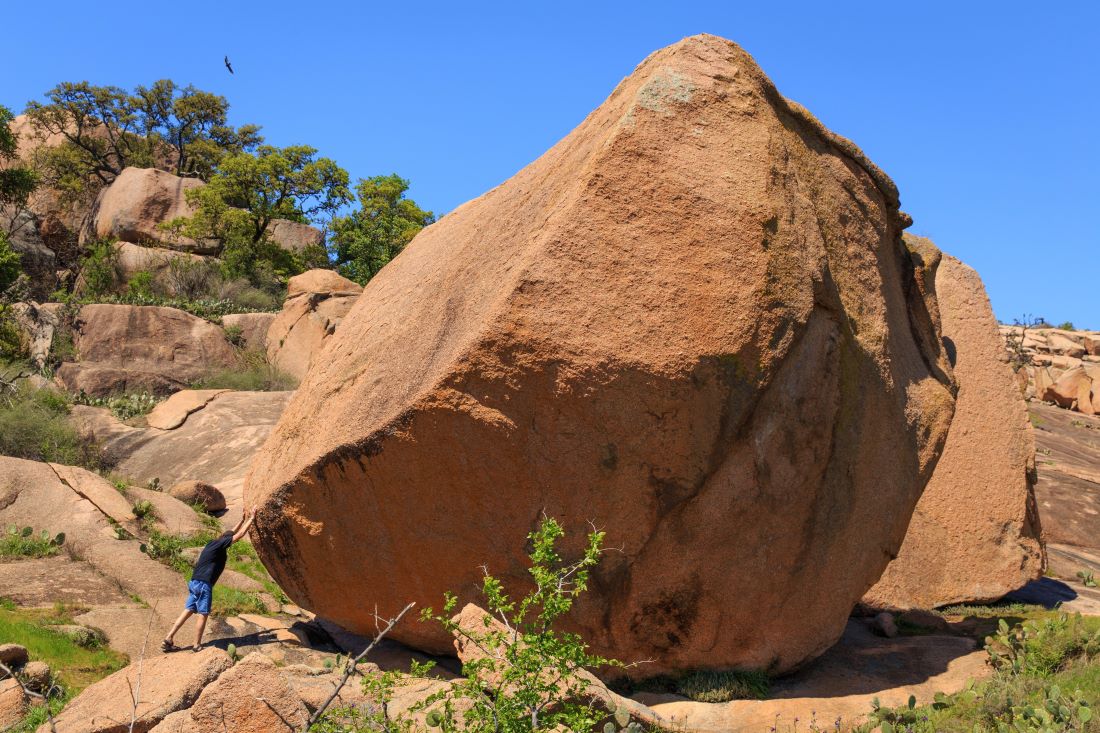 Enchanted Rock Texas - Fall Travel from Dallas