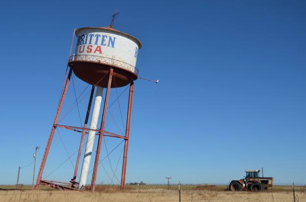 Britten Leaning Tower Route 66 Texas