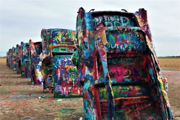 Cadillac Rach Route 66 Amarillo Texas