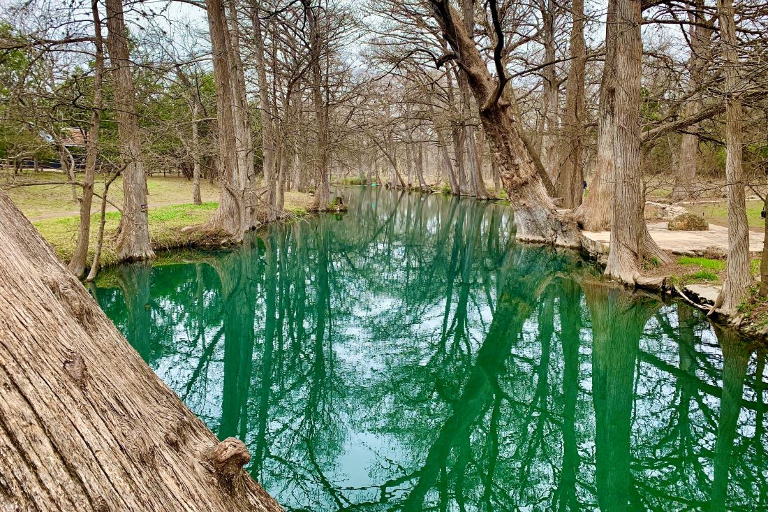 Blue Hole Wimberley - Best Texas Swimming Holes Dallas Wanderer