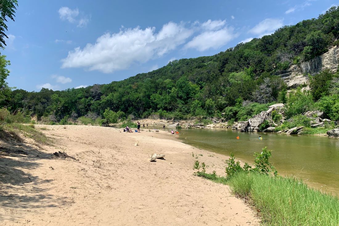 Dinosaur Valley State Park Texas Swimming Areas near Dallas