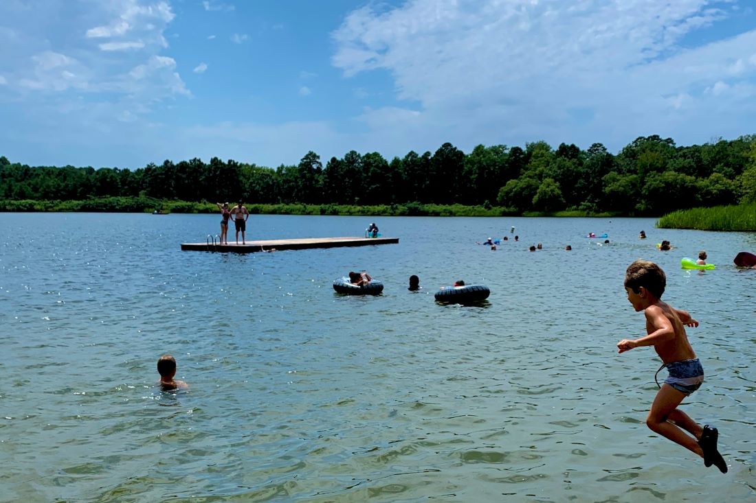 Tyler State Park Texas Swimming Holes near Dallas