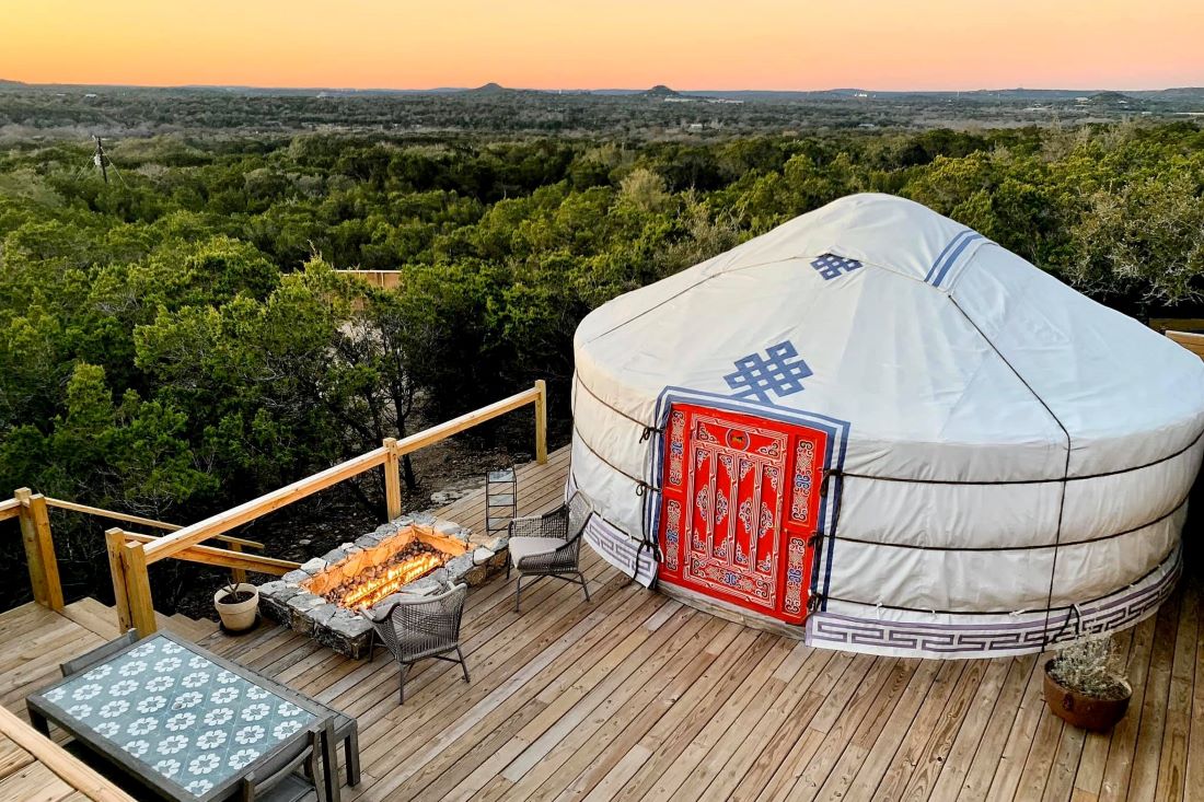 Yurtopia Wimberley - Romantic Getaways in Texas