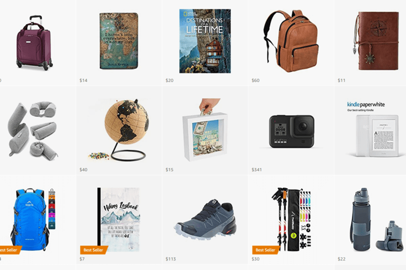 Amazon Store Dallas Wanderer - Top Rated Travel Essentials